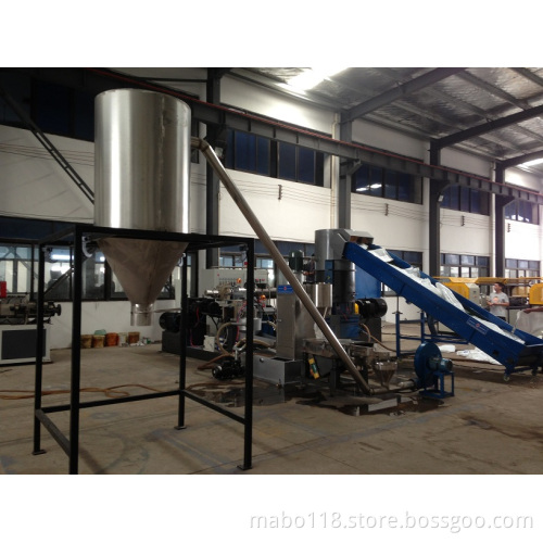 Two Stage Plastic Granulating Machine